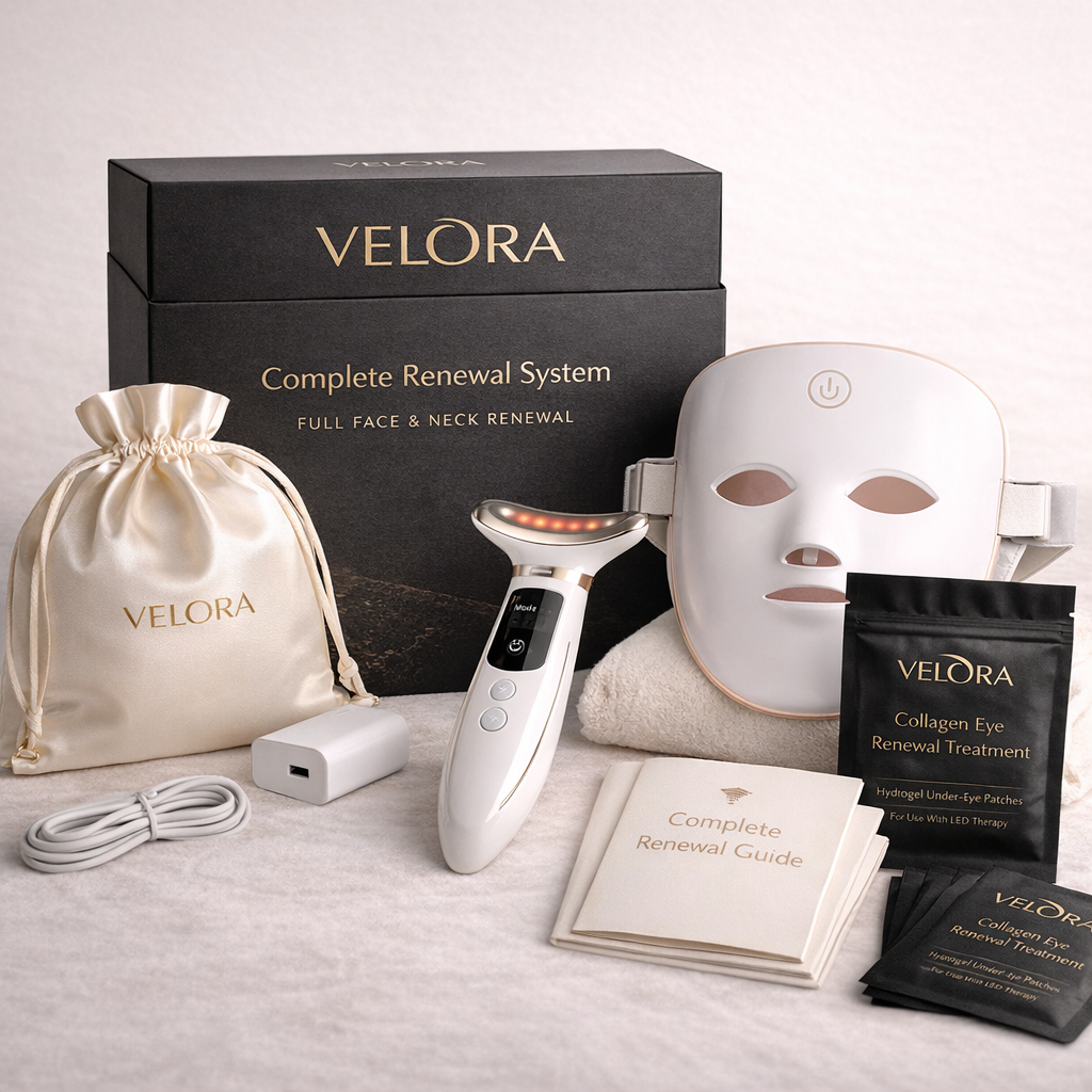 Velora Ultimate Skin Renewal Light Therapy Set